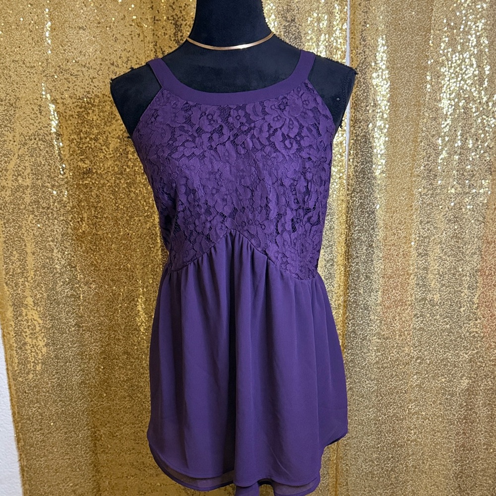 Torrid Purple Blouse